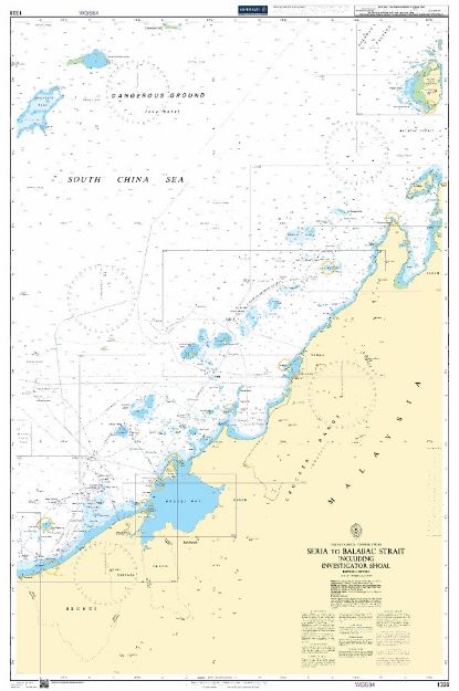 BA 1338 - Seria to Balabac Strait